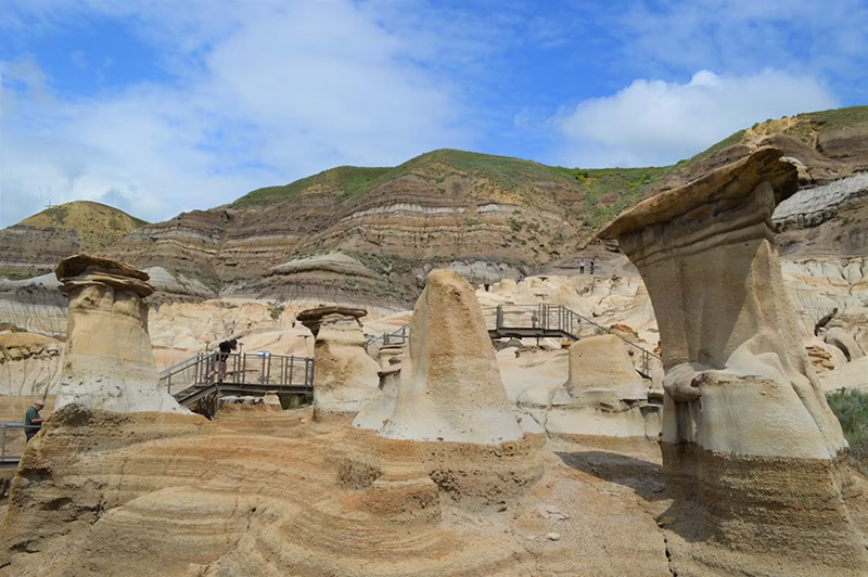 Hoodoos near Drumheller, Alberta.