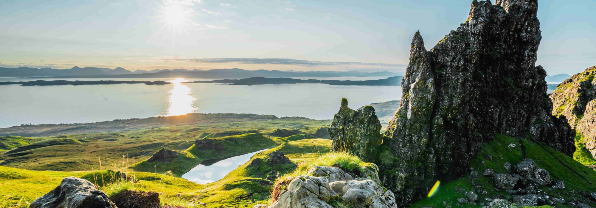 View Over Old Man Of Storr, Isle Of Skye, Scotland