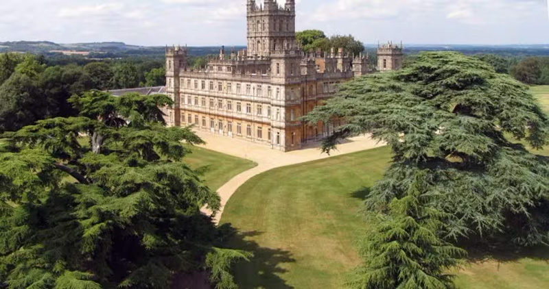 Highclere Castle near Newbury, England.