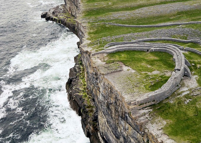 Dun Aonghasa on Inis Mor, Aran Islands, Ireland.