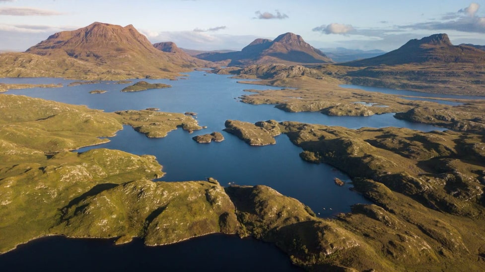 Loch Sioascaig, Highlands, Scotland.