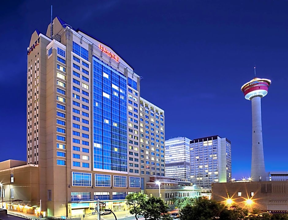 Hyatt Hotel and Calgary Tower, Calgary.