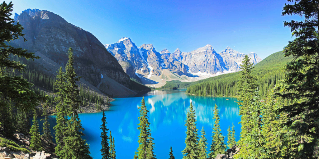 Moraine Lake, Alberta.