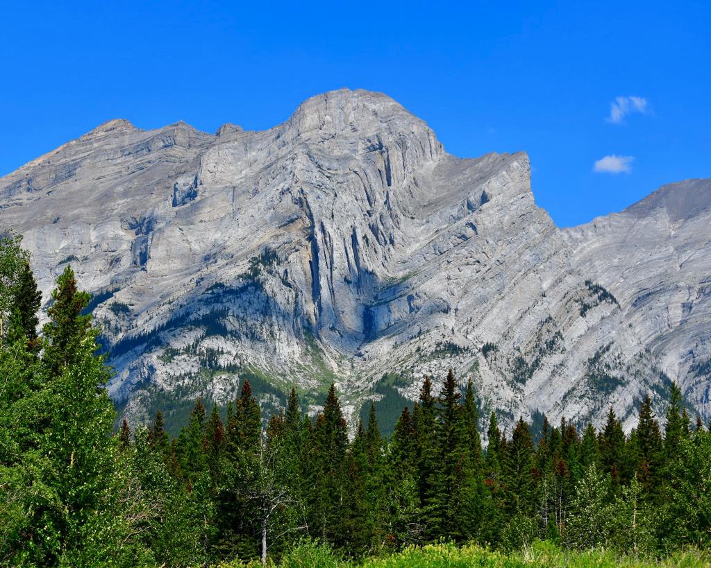 The Lewis thrust from Kananaskis Valley, Alberta.