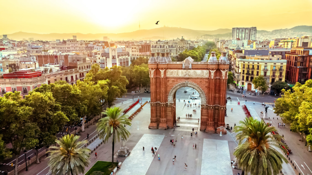 Arc of the Triumph, Barcelona, Spain.