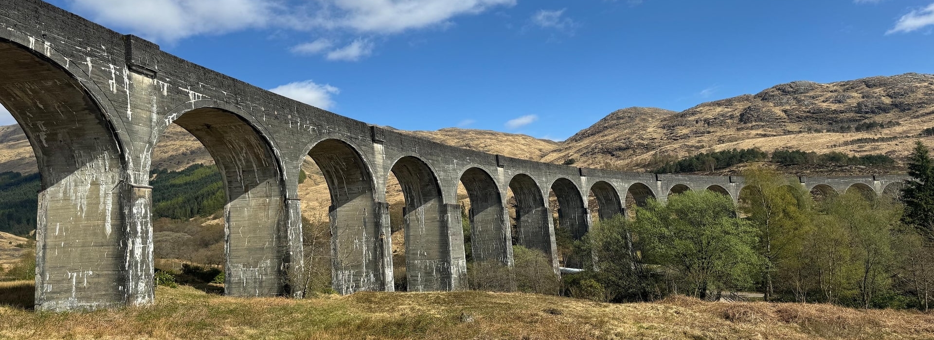 Glenfinnan Viaduct, Highlands, Scotland.