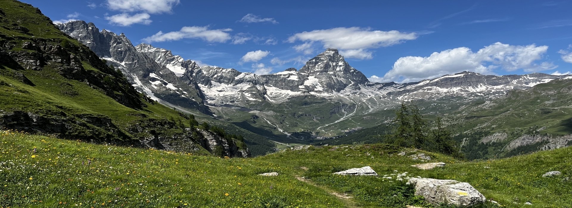 The Matterhorn in the Pennine Alps, Italy & Switzerland. Italy small group tours