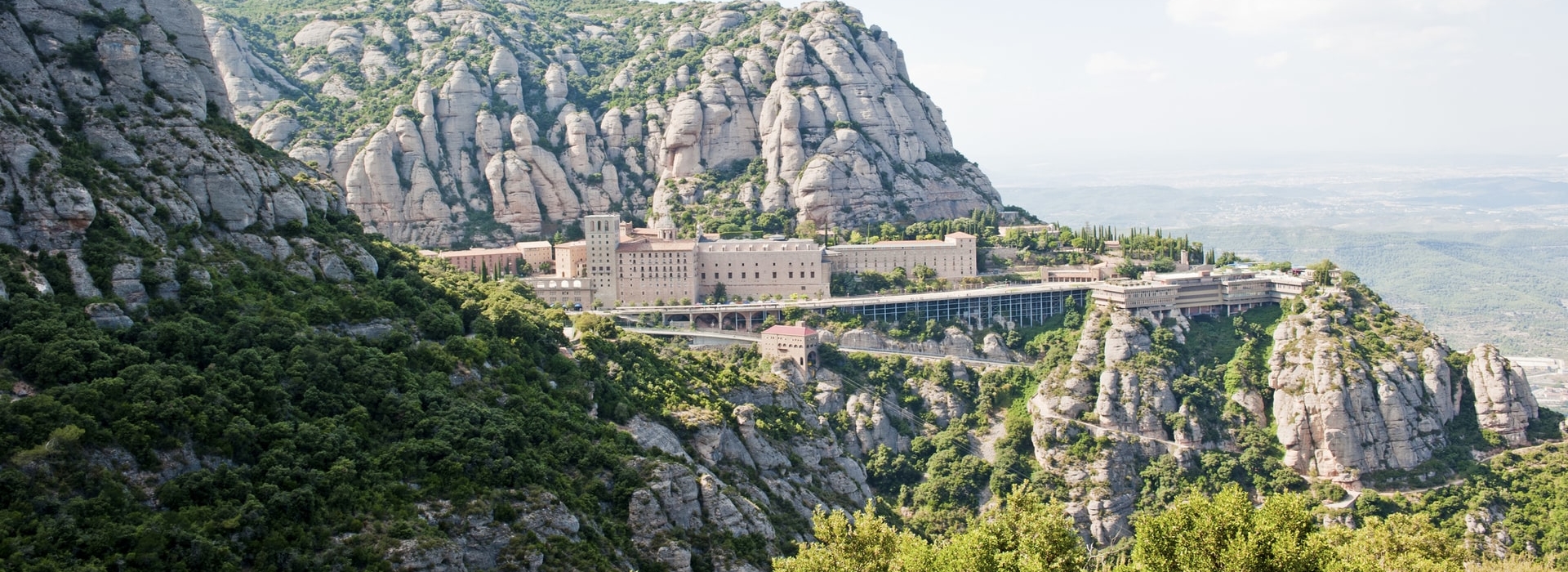 Monserrat Monastery, Aragon, Spain.