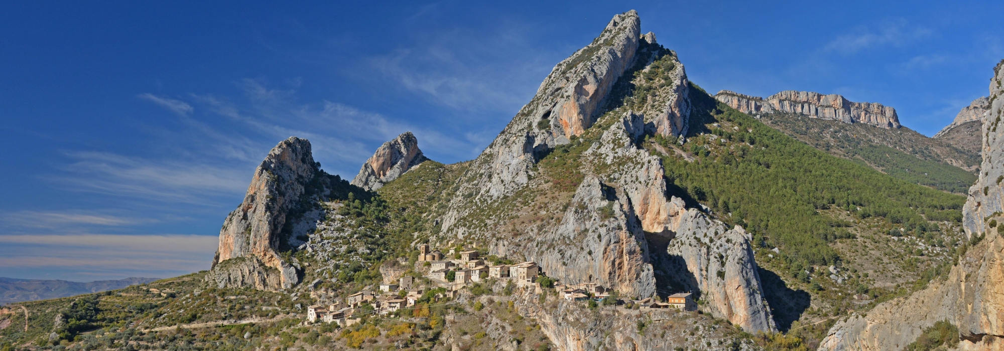 Bóixols Panorama, Pyrenees, Spain.