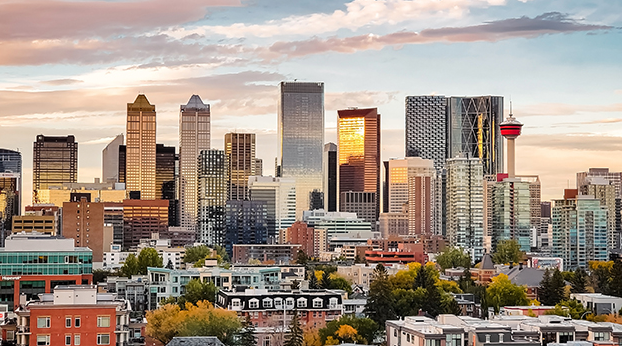 Calgary skyline, Canada