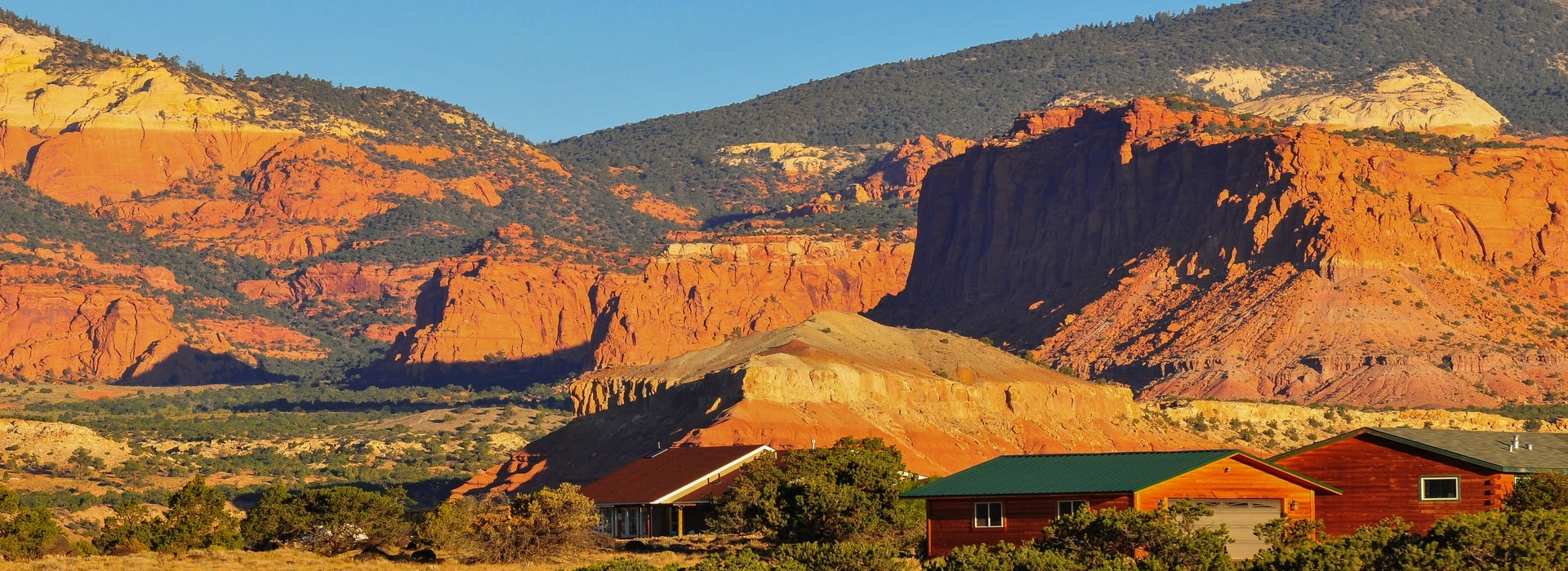 Sunset in Torrey, Utah.