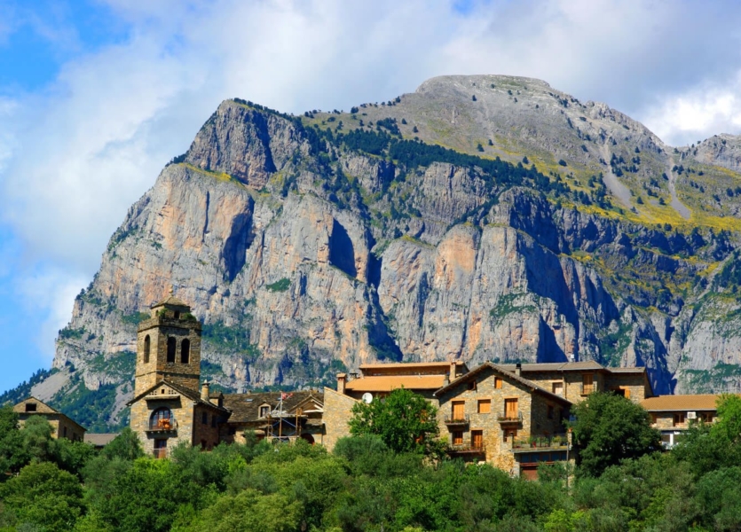 Bóixols Panorama, Pyrenees, Spain.