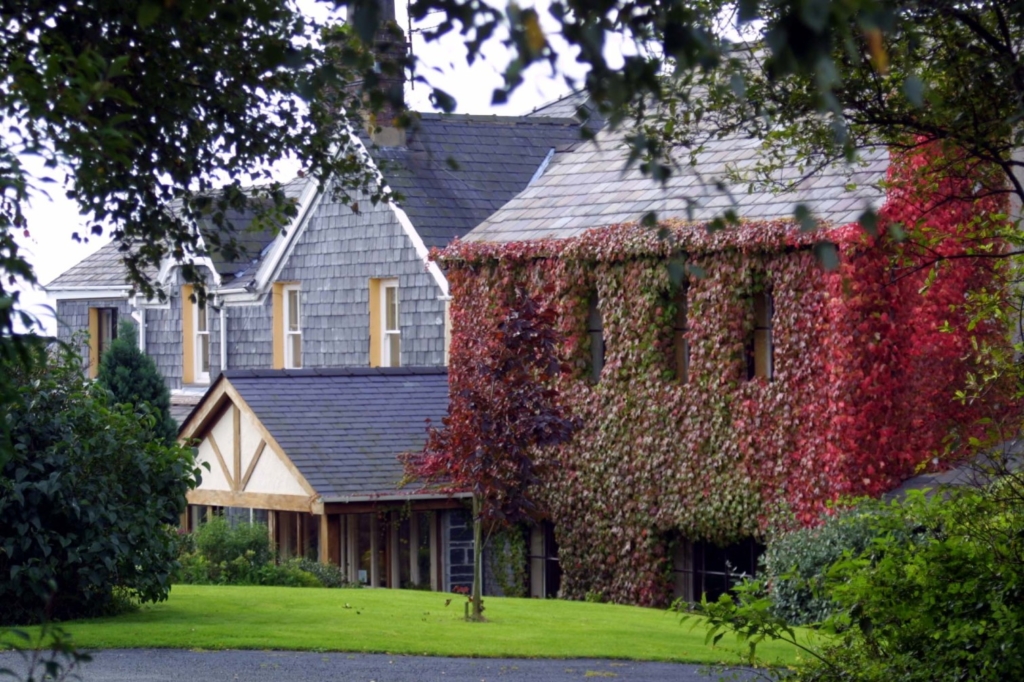 The boutique Ty'n Rhos Country House Hotel in North Wales.