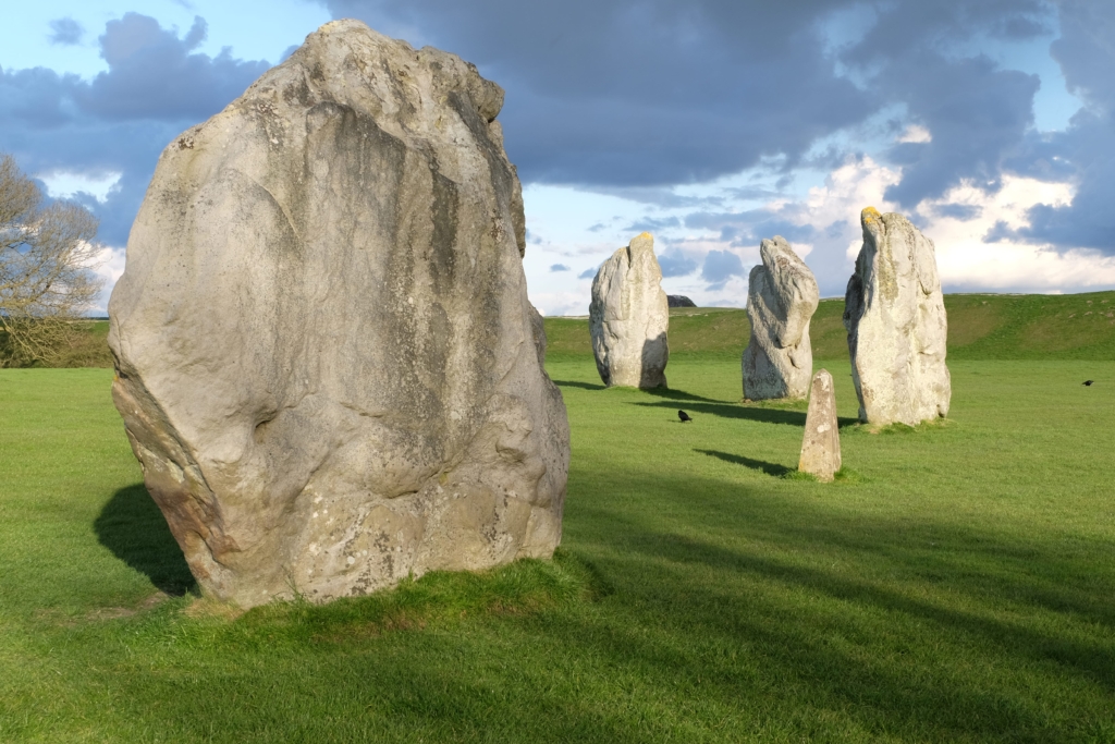 Avebury Henge stone circle, Wiltshire, England