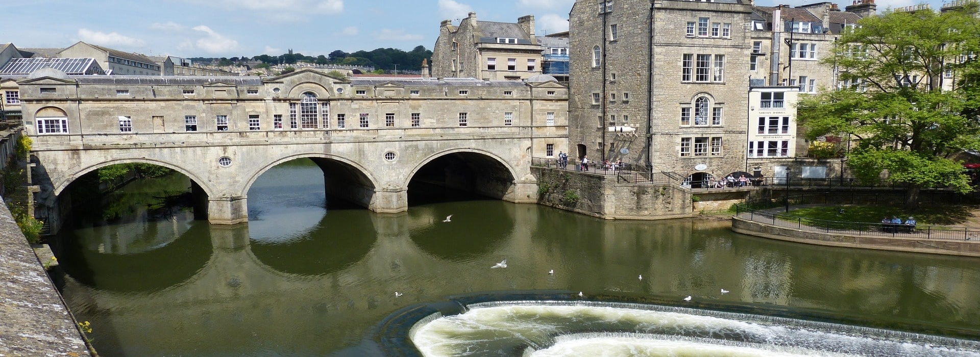 Bath river landscape