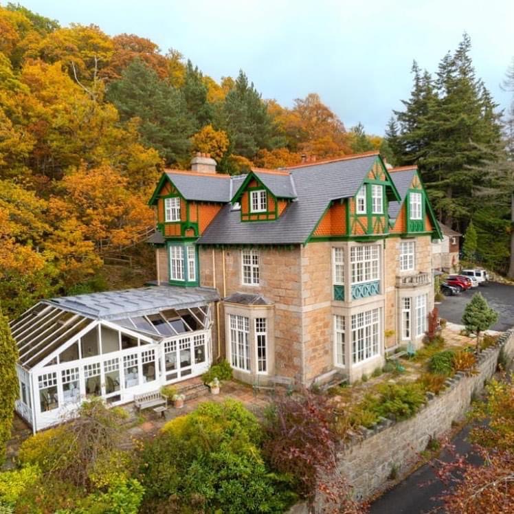 Darroch Learg Hotel, Ballater, Aberdeenshire, Scotland.