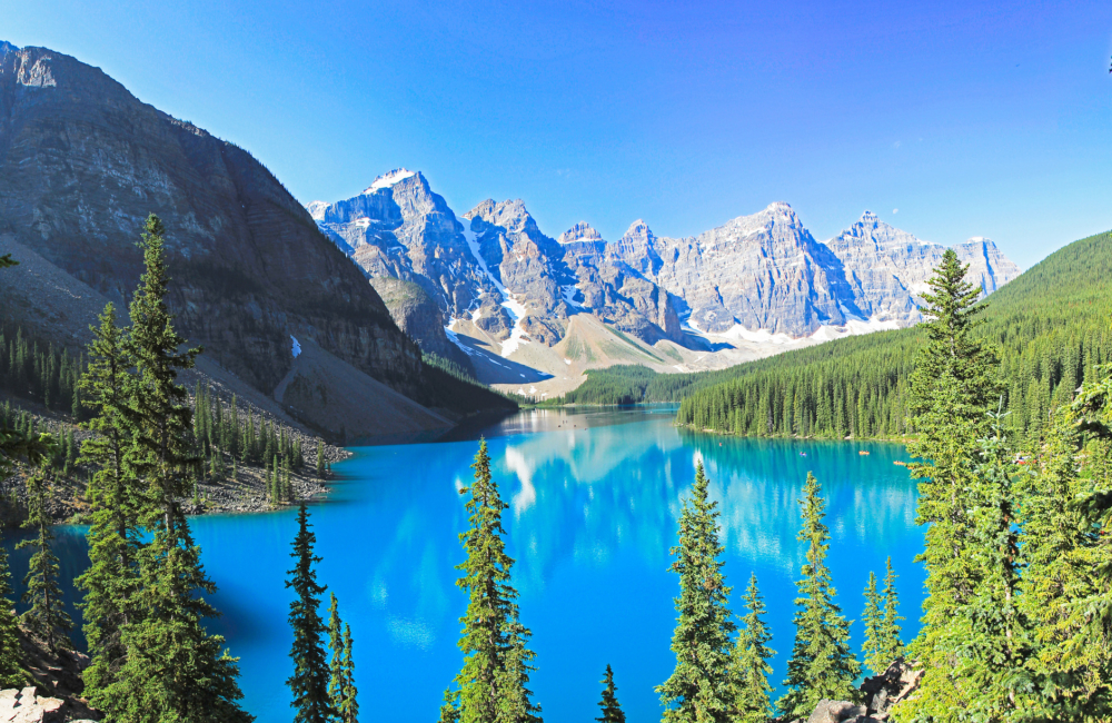 Moraine Lake, Alberta.