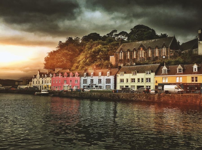 Seafront Portree, Isle of Skye.