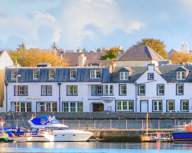 Royal Hotel Stornoway, Isle of Lewis, Scotland.