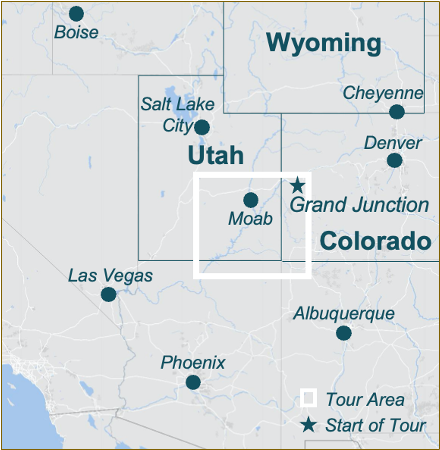 T019 UT Location Map