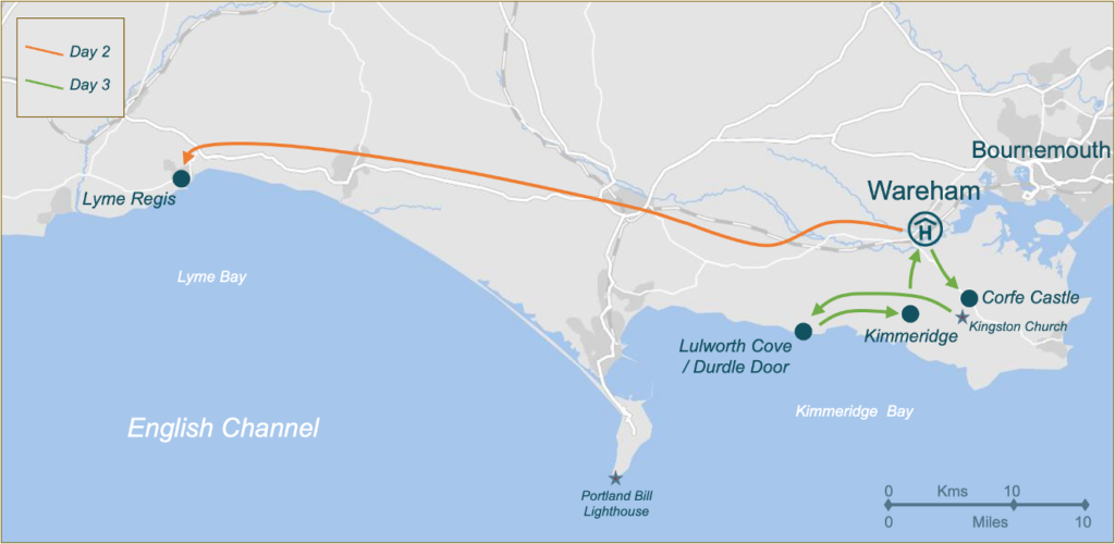 T020 Itinerary Map