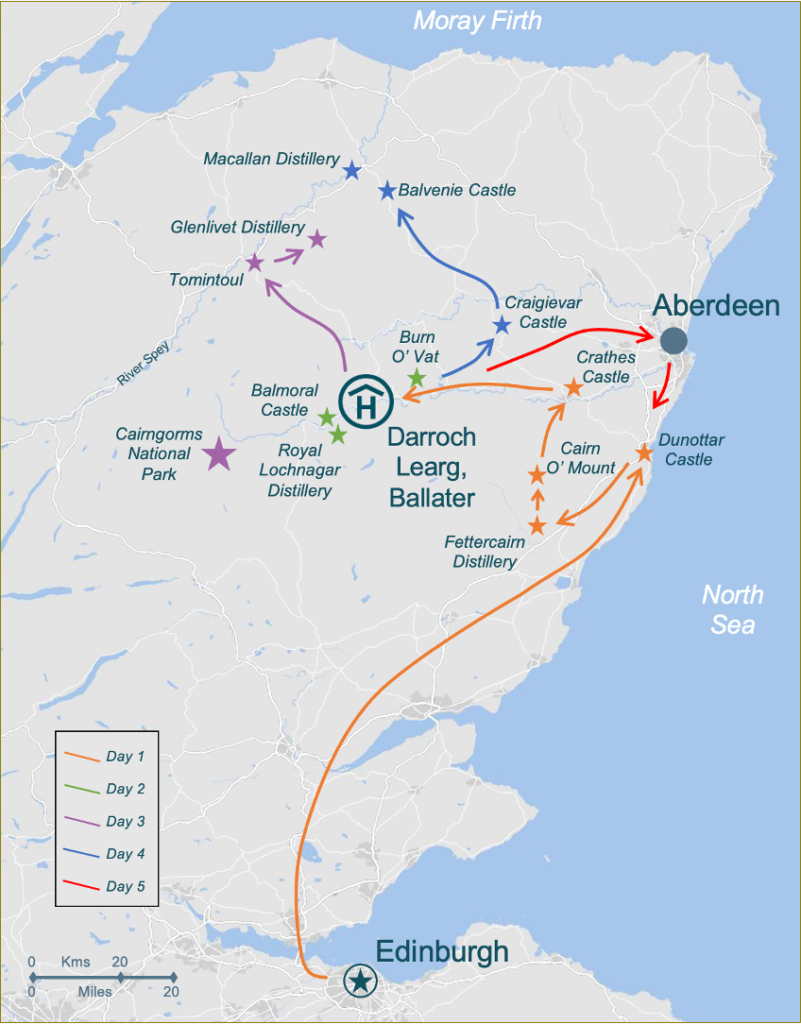 T029P Itinerary Map