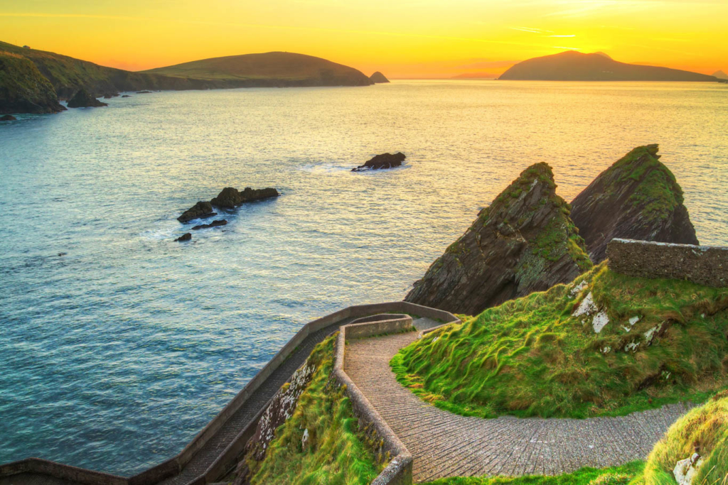 Dunmore Head and the Blasket Islands, Ireland.