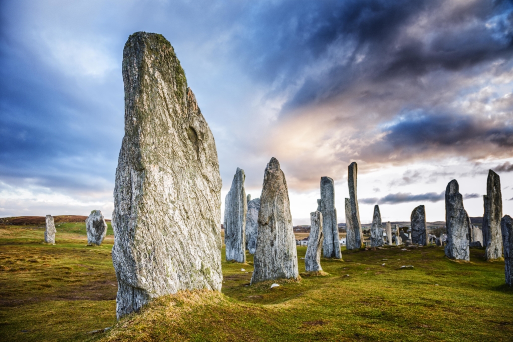 Explore the ancient standing stones of Callanish on Lewis in the Outer Hebrides as part of GeoCultura's Scotland travel tour