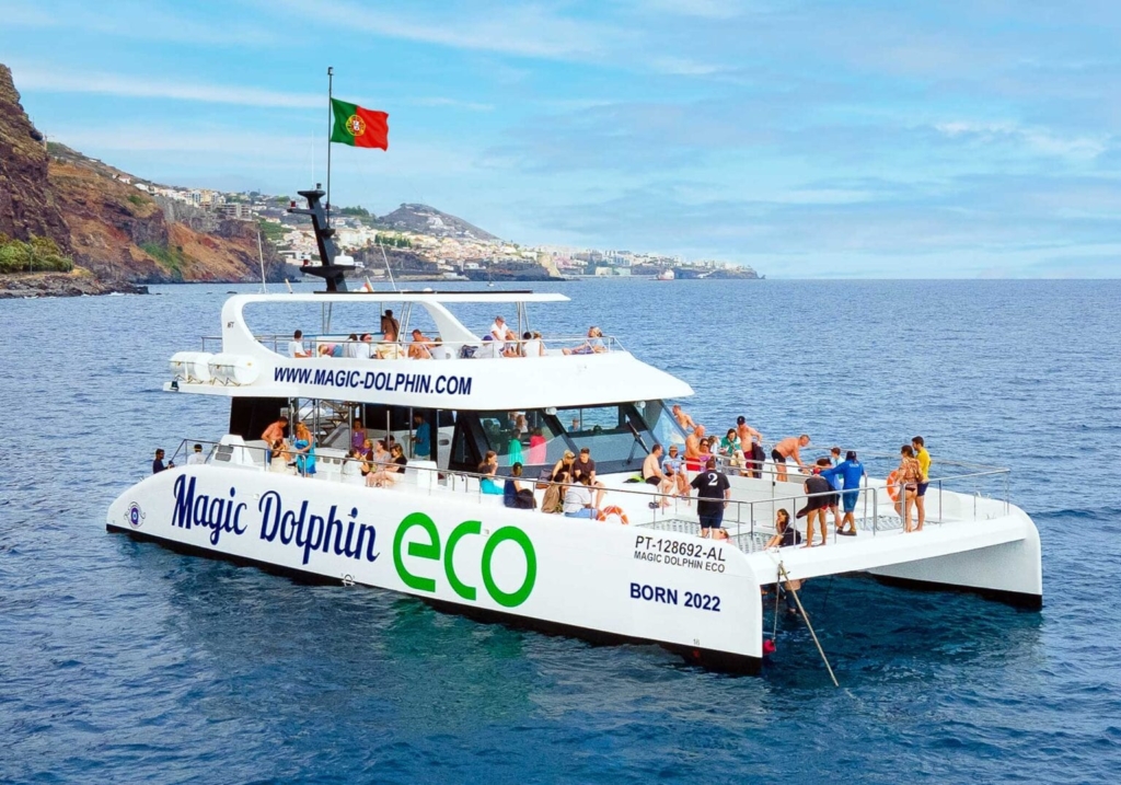 Madeira eco catamaran tour boat