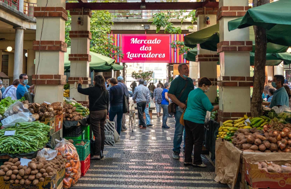 Mercado dos Lavradores, Funchal, Madeira.